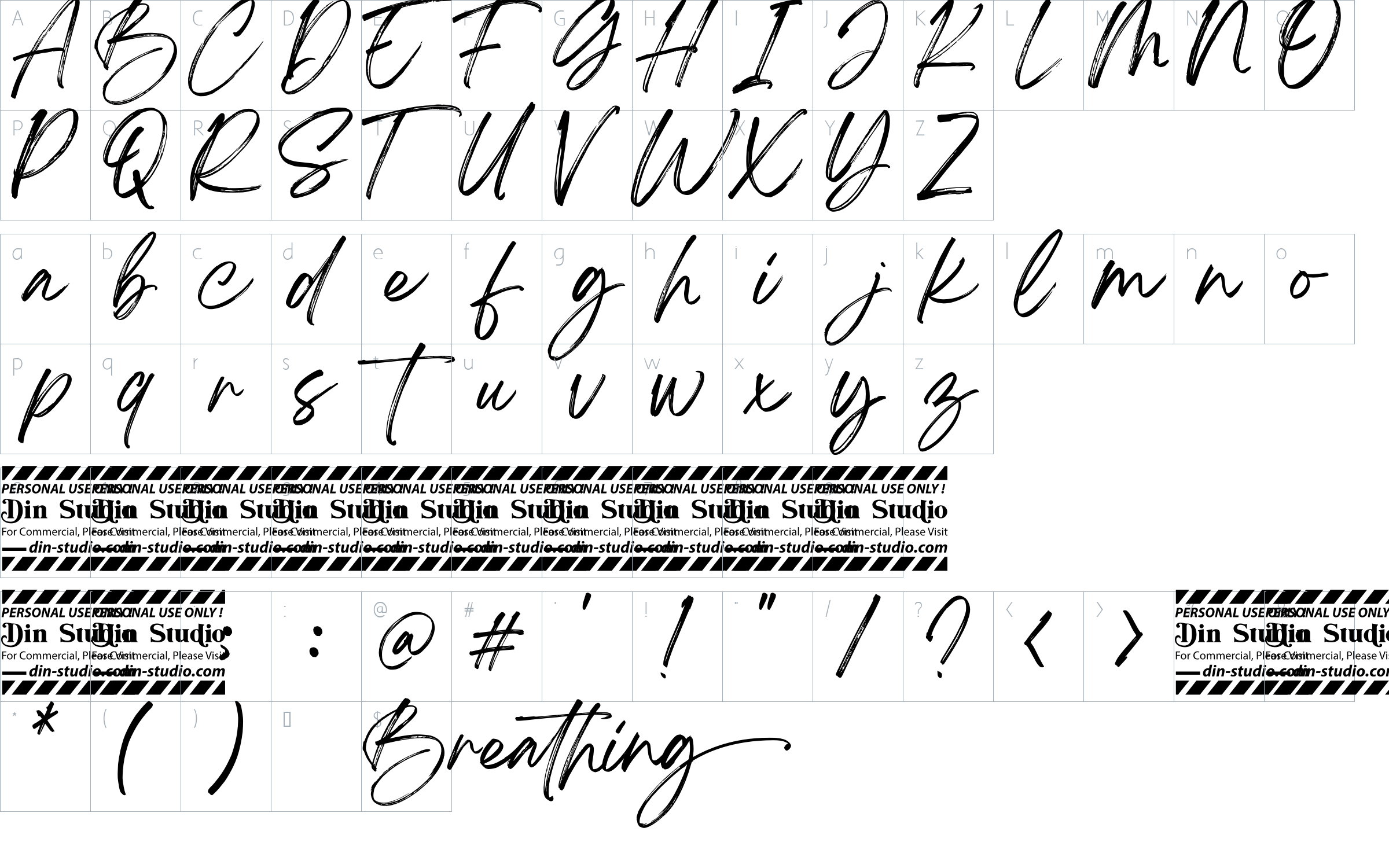 character map