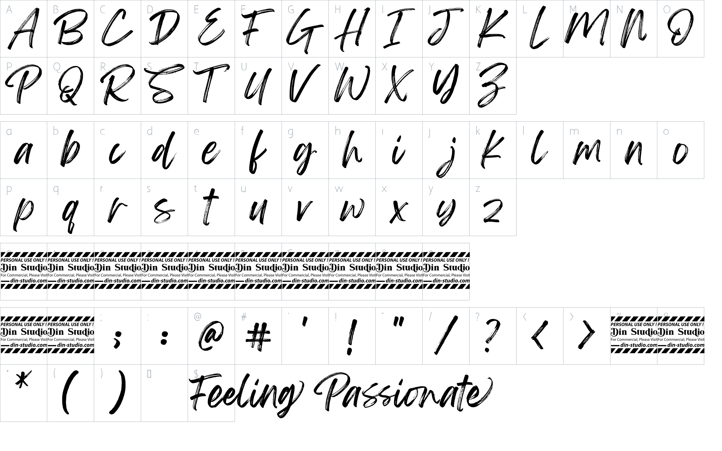 character map