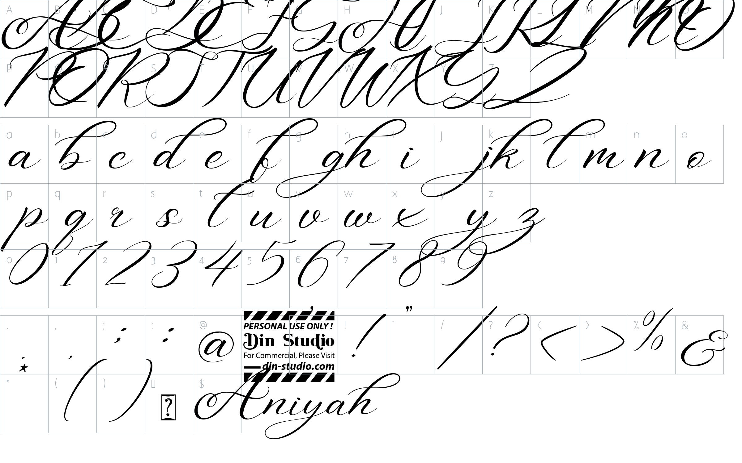 character map