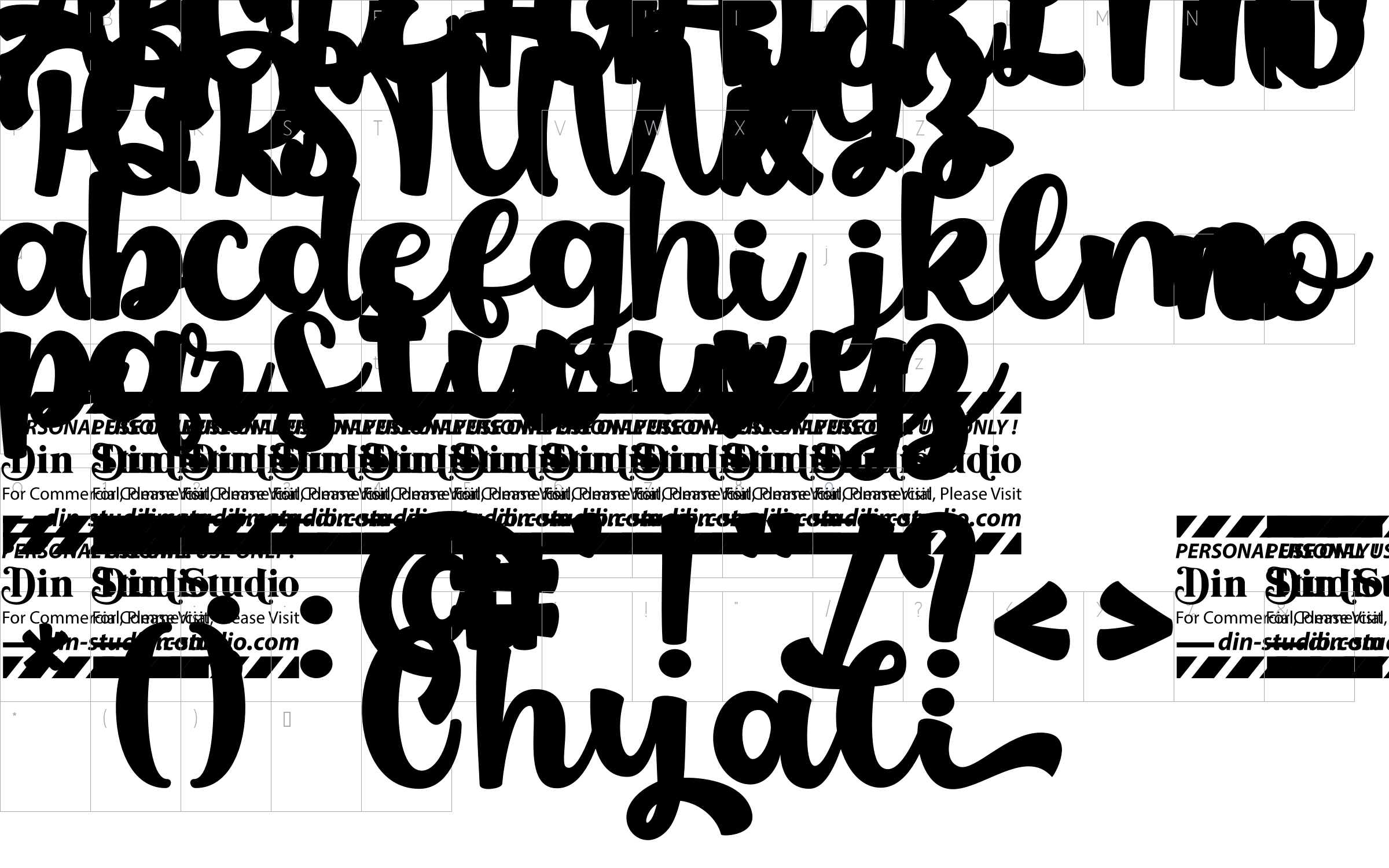 character map