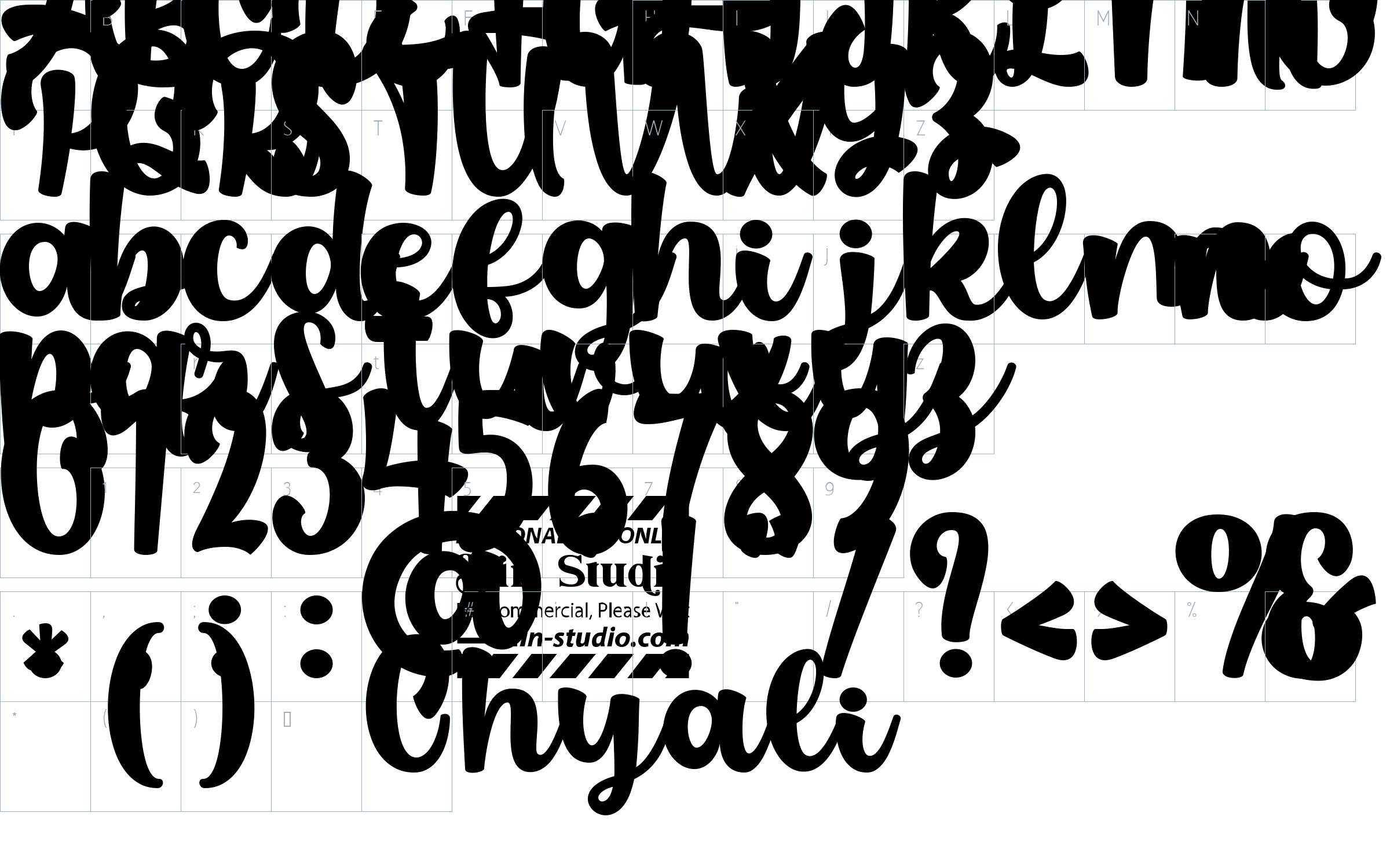 character map