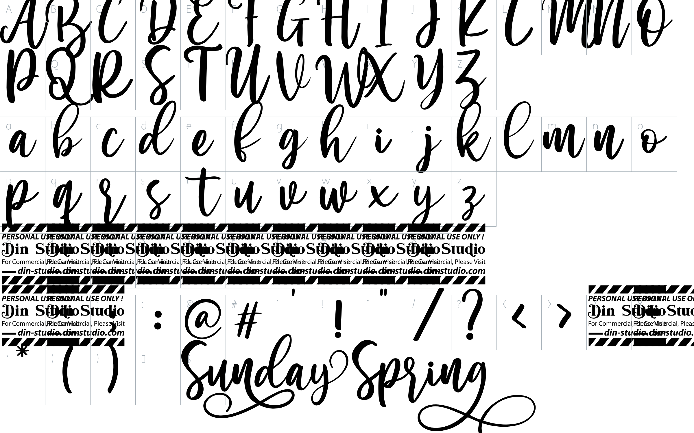 character map