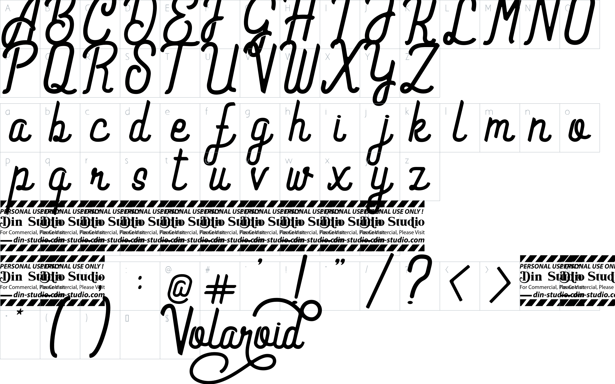 character map