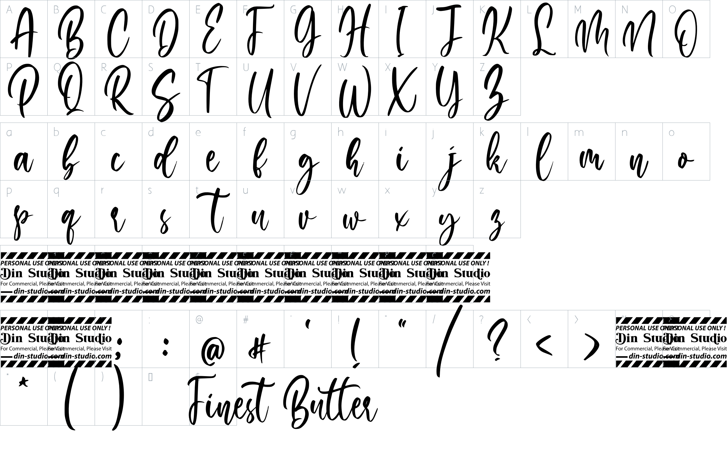 character map