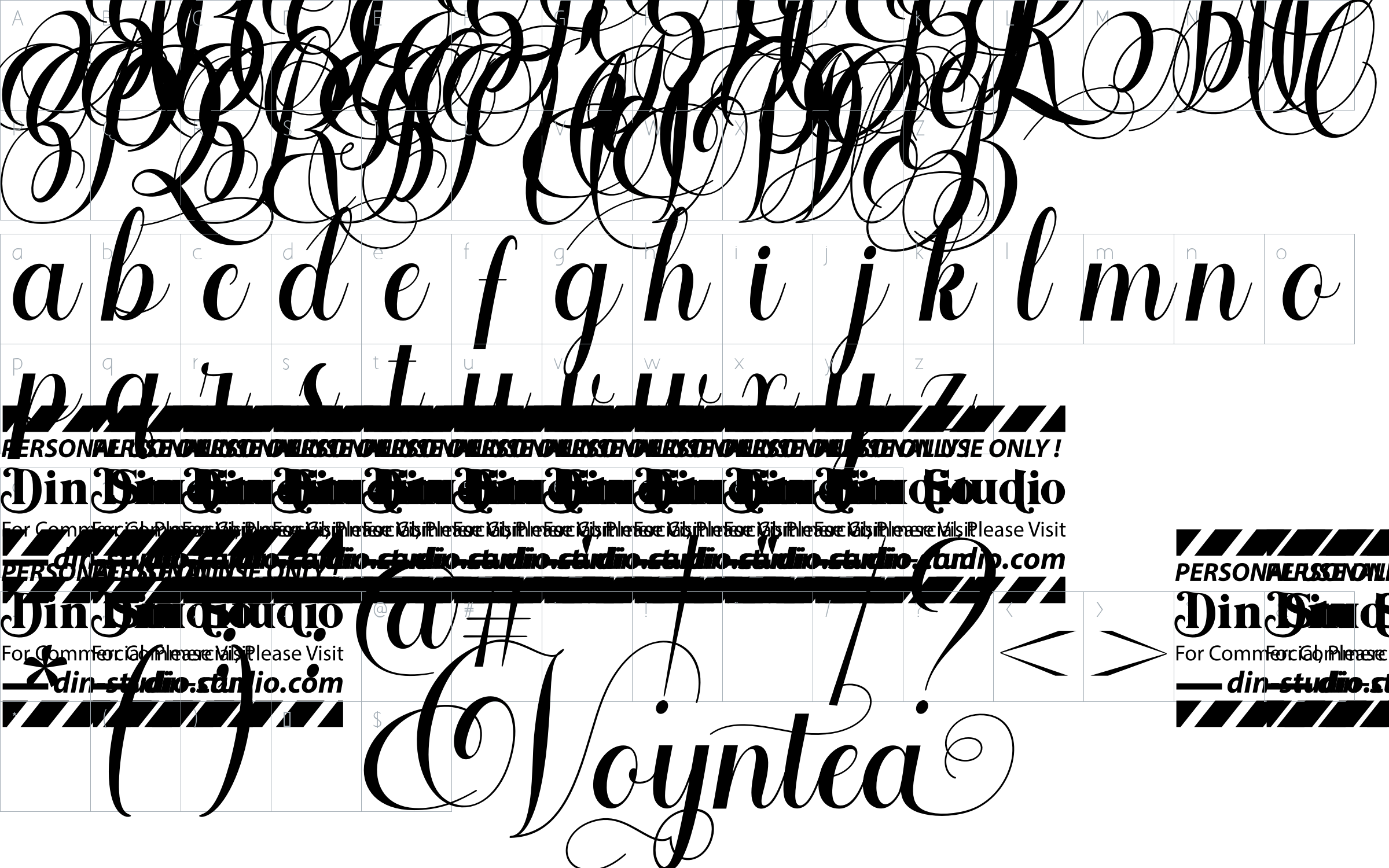 character map