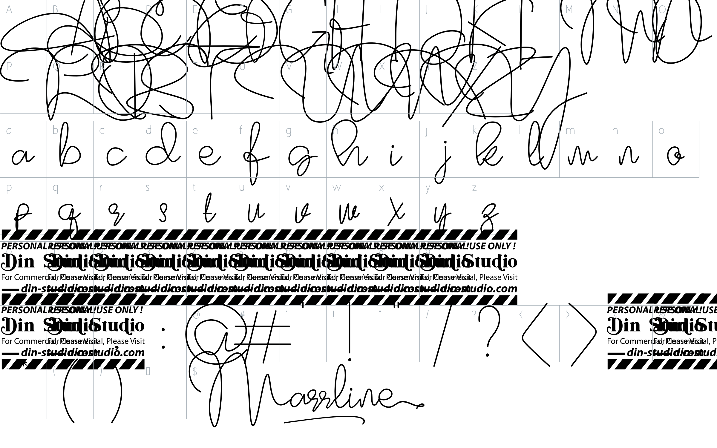 character map