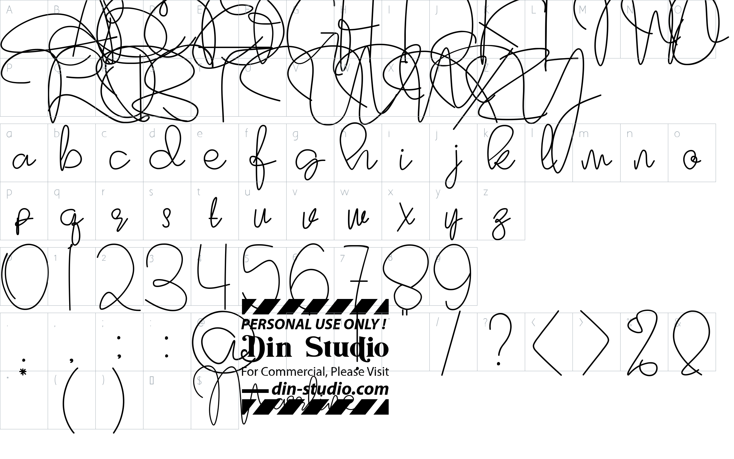 character map