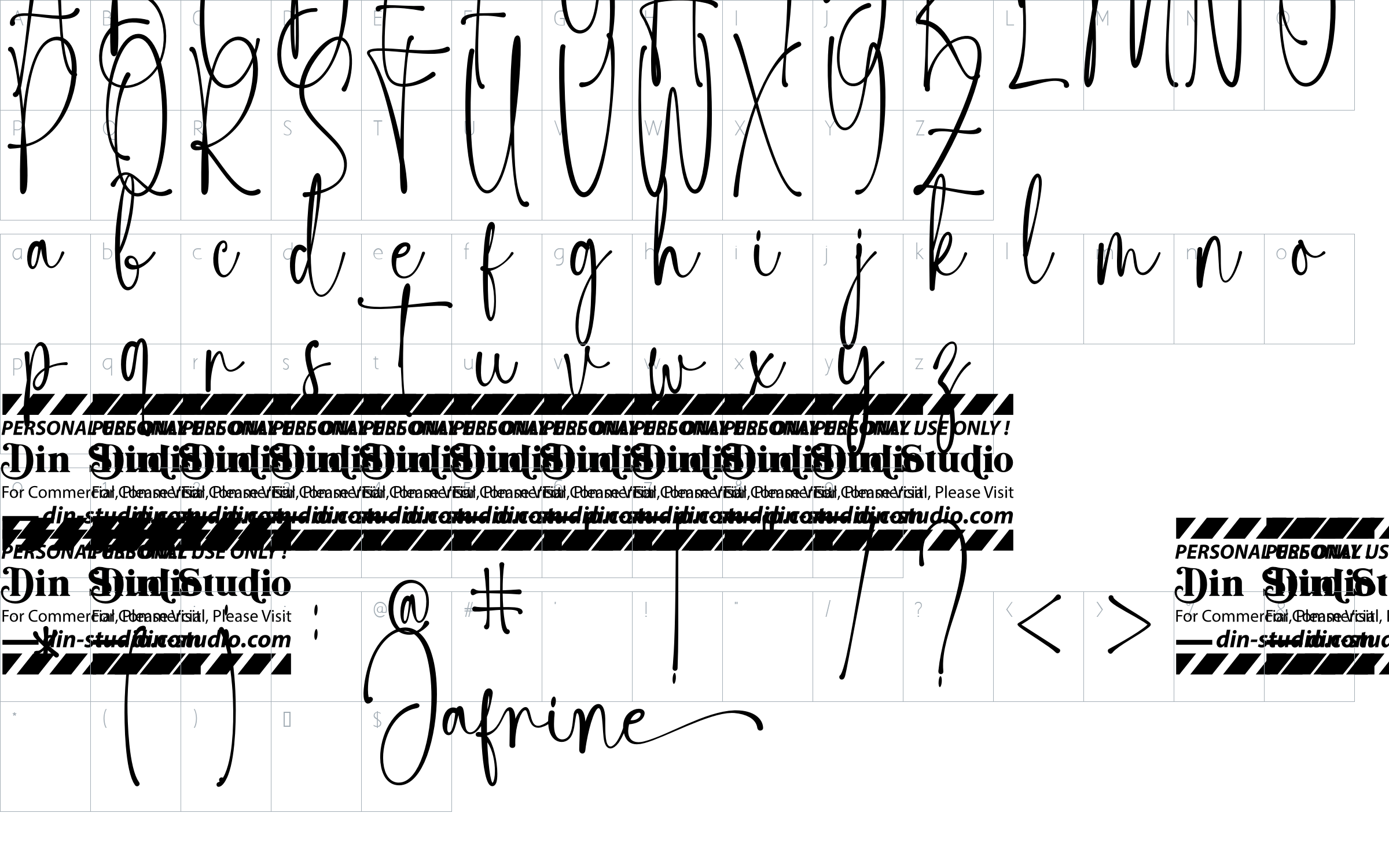 character map