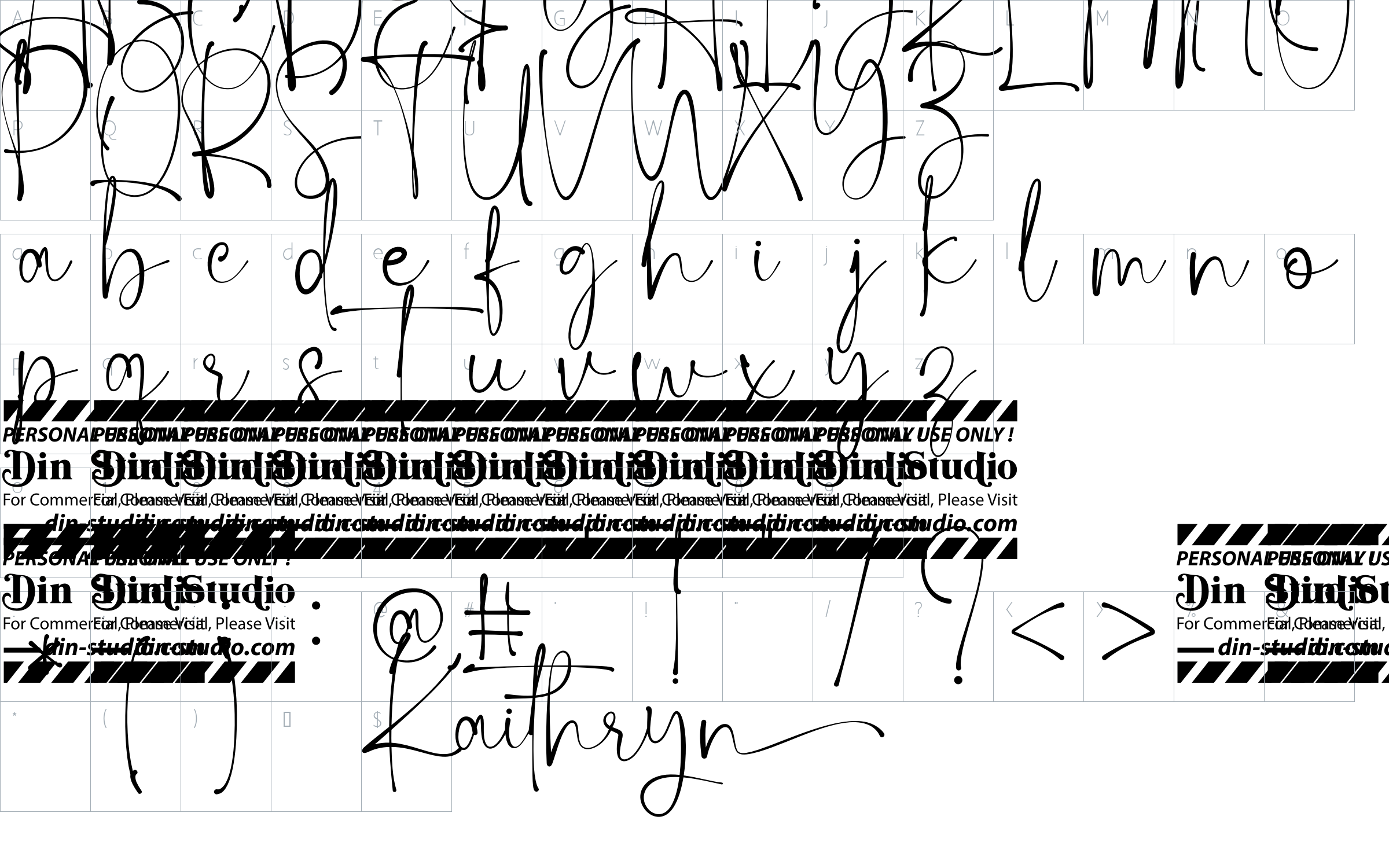 character map