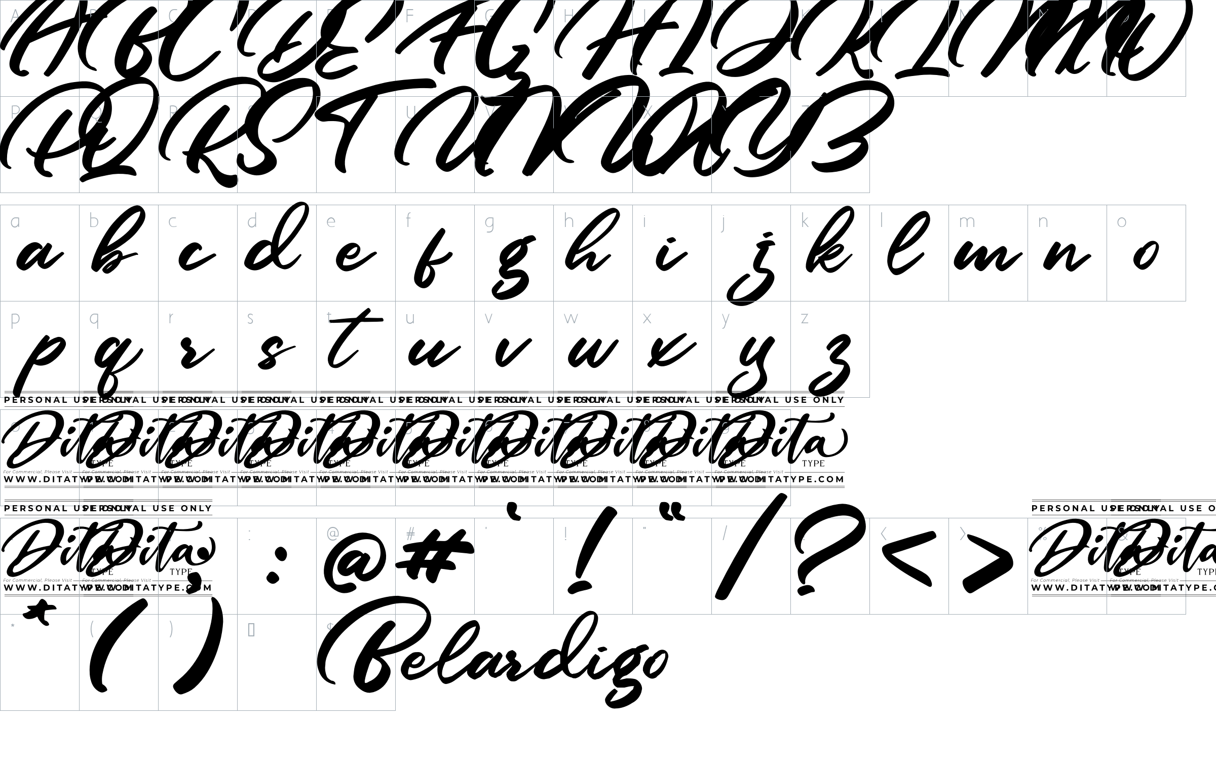 character map