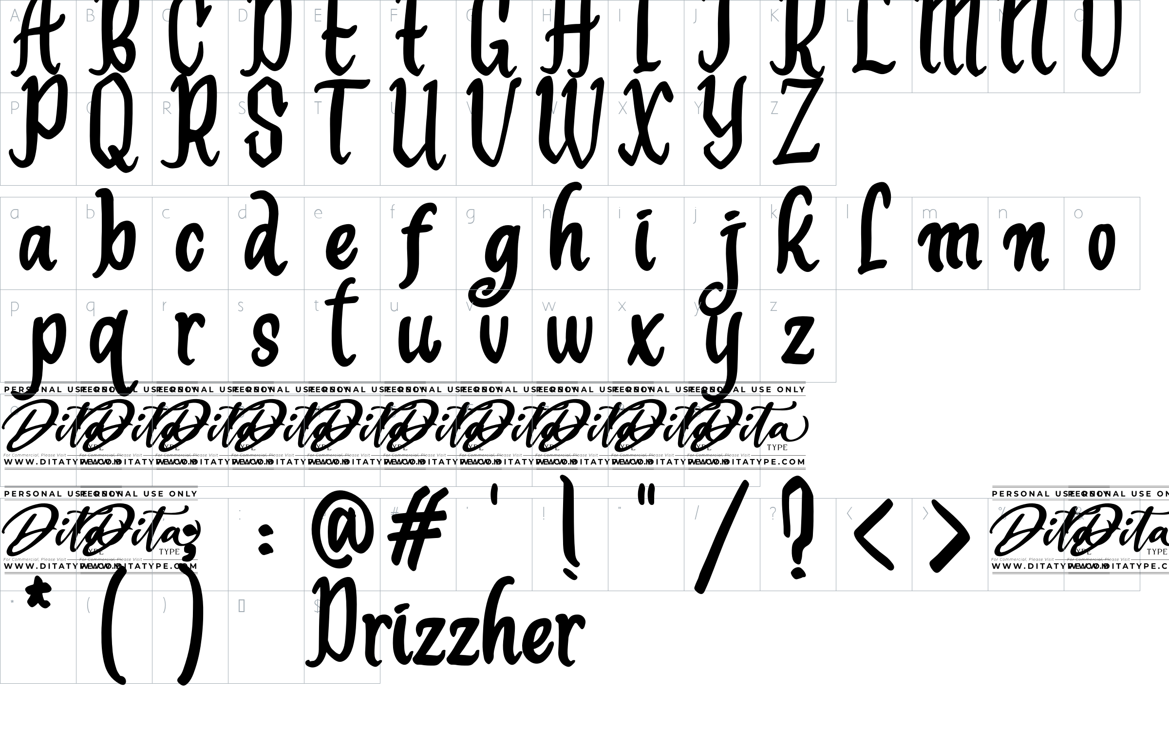 character map