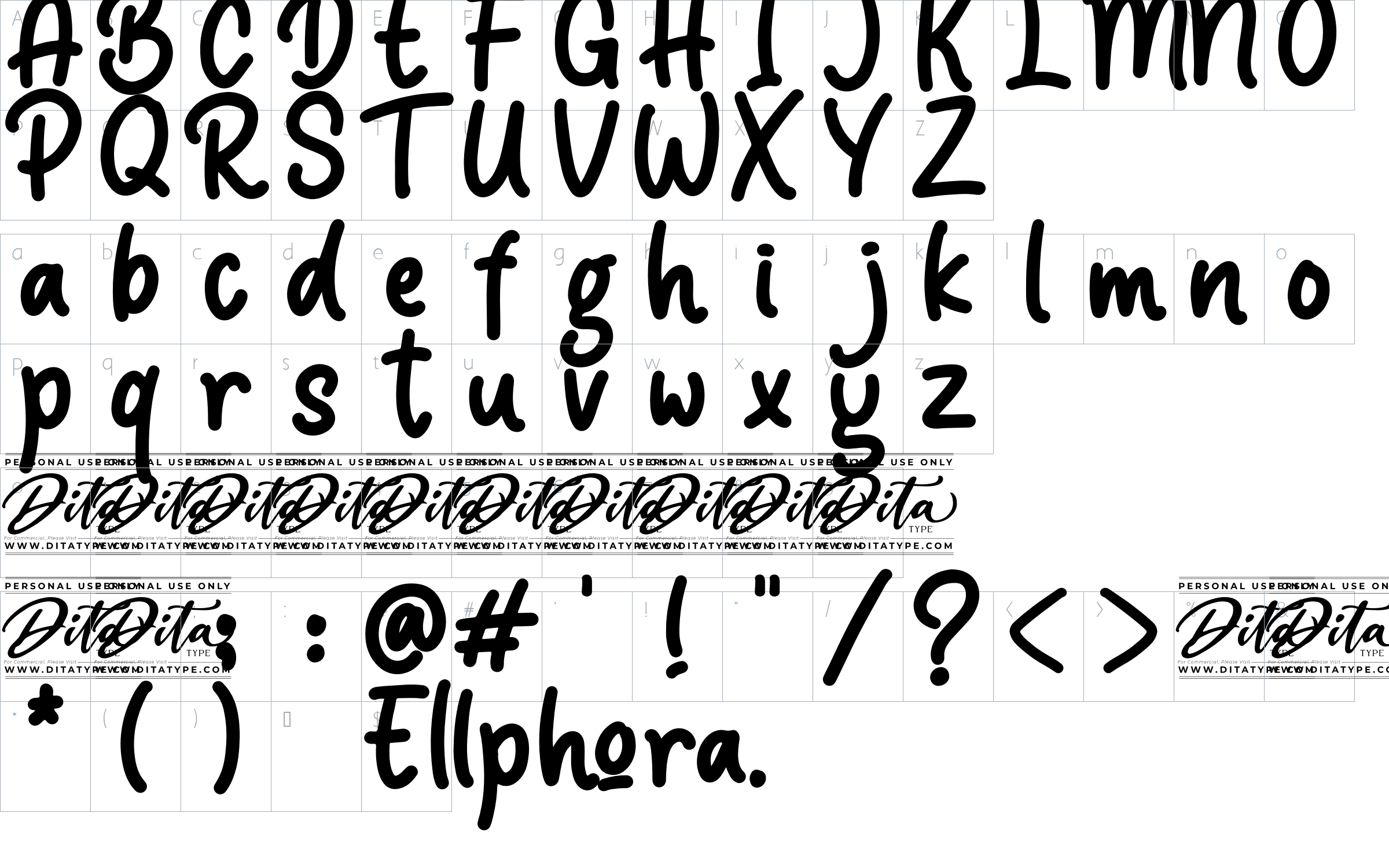 character map