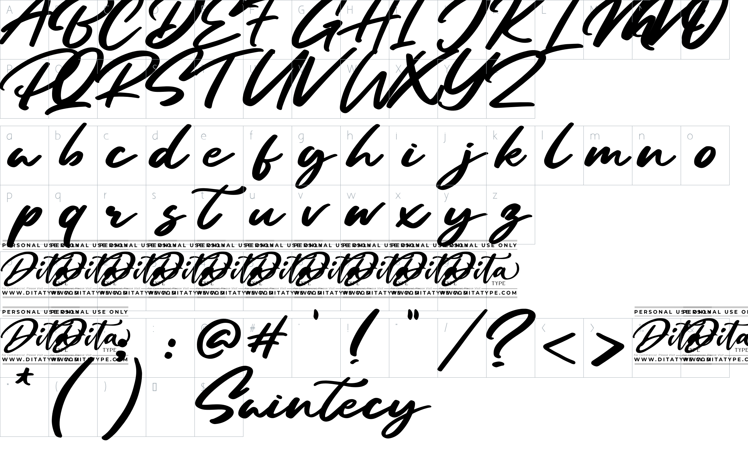 character map