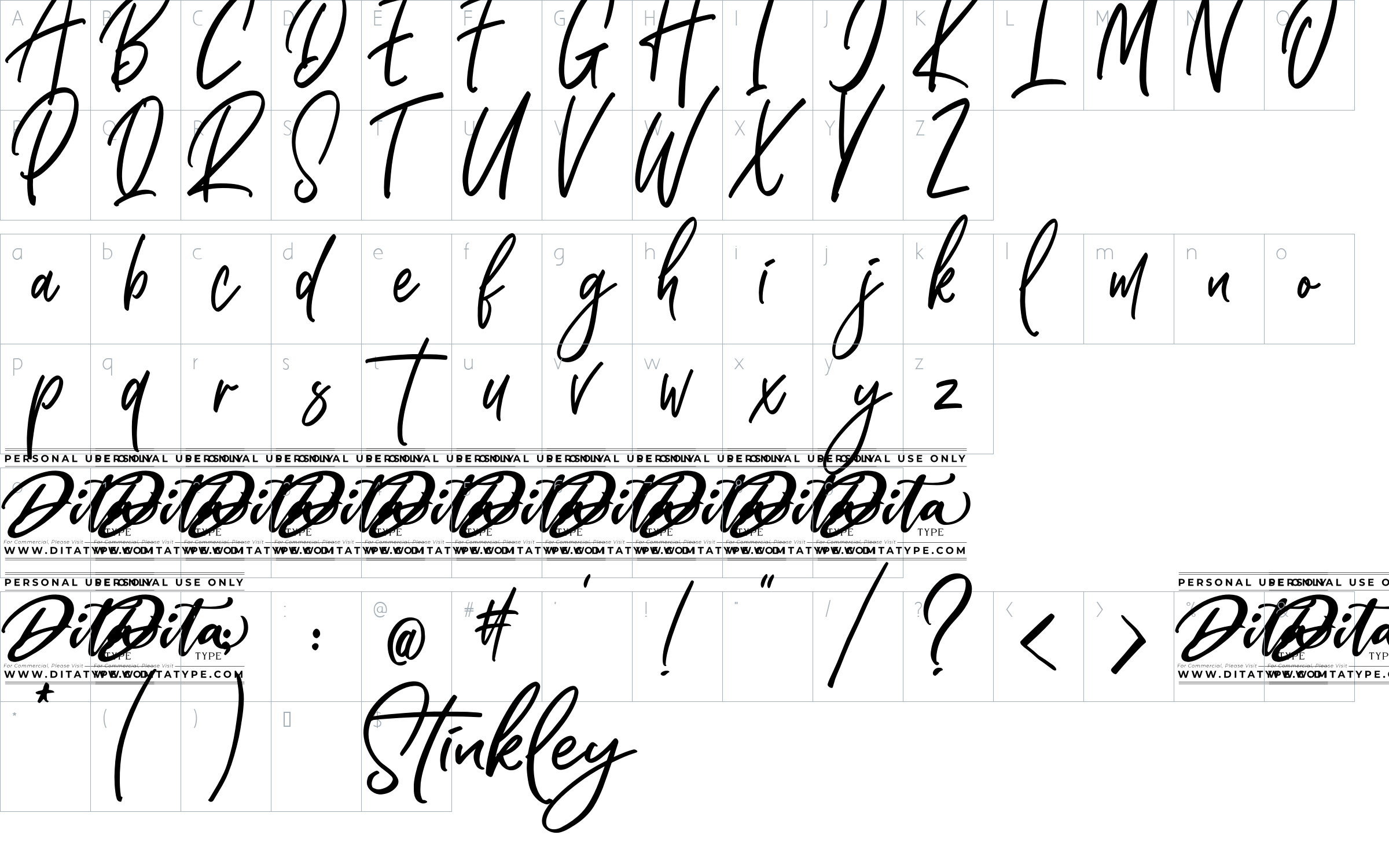 character map