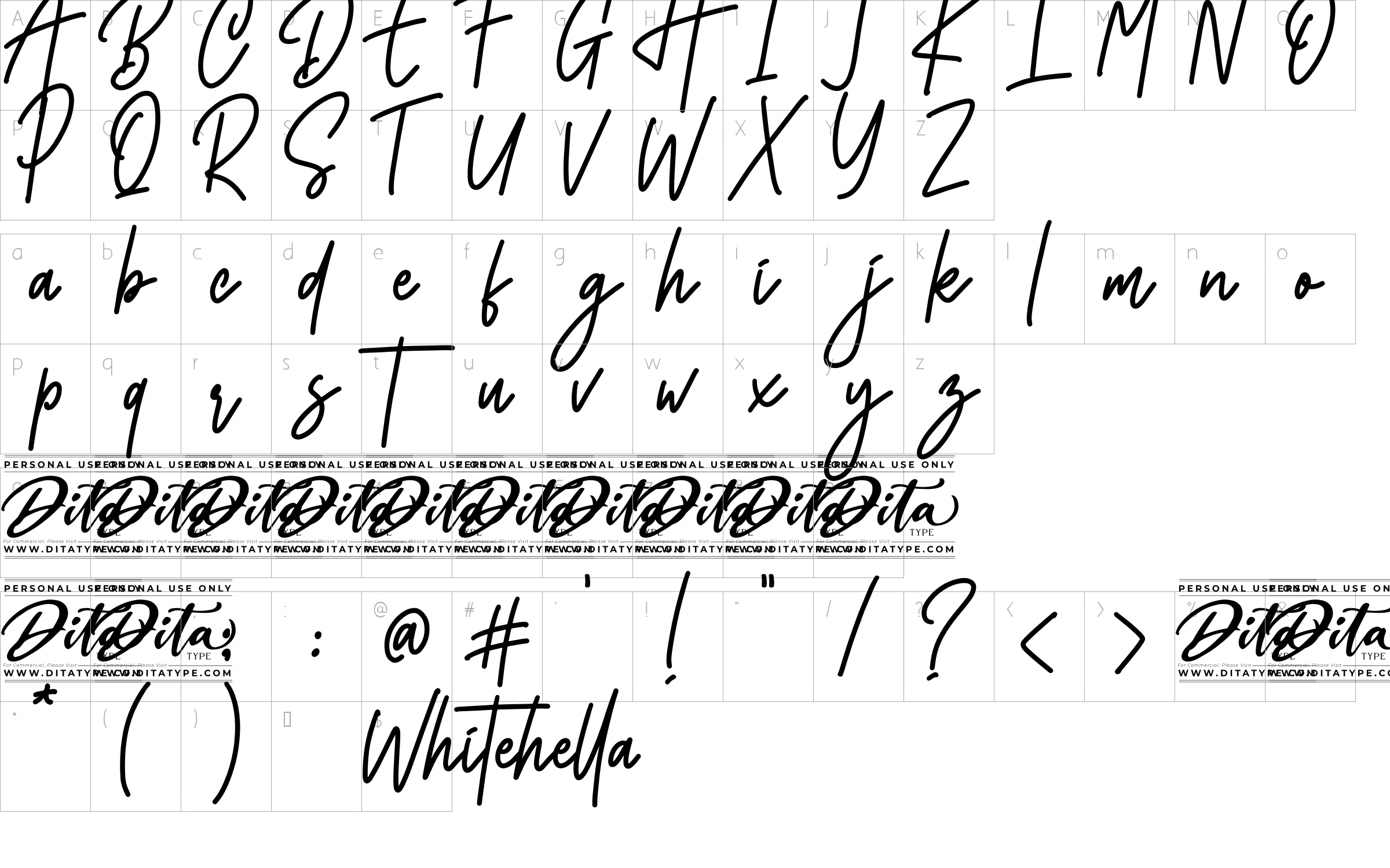 character map