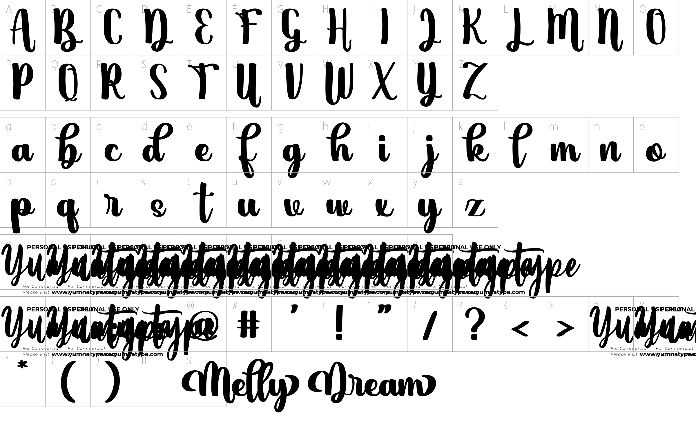 character map