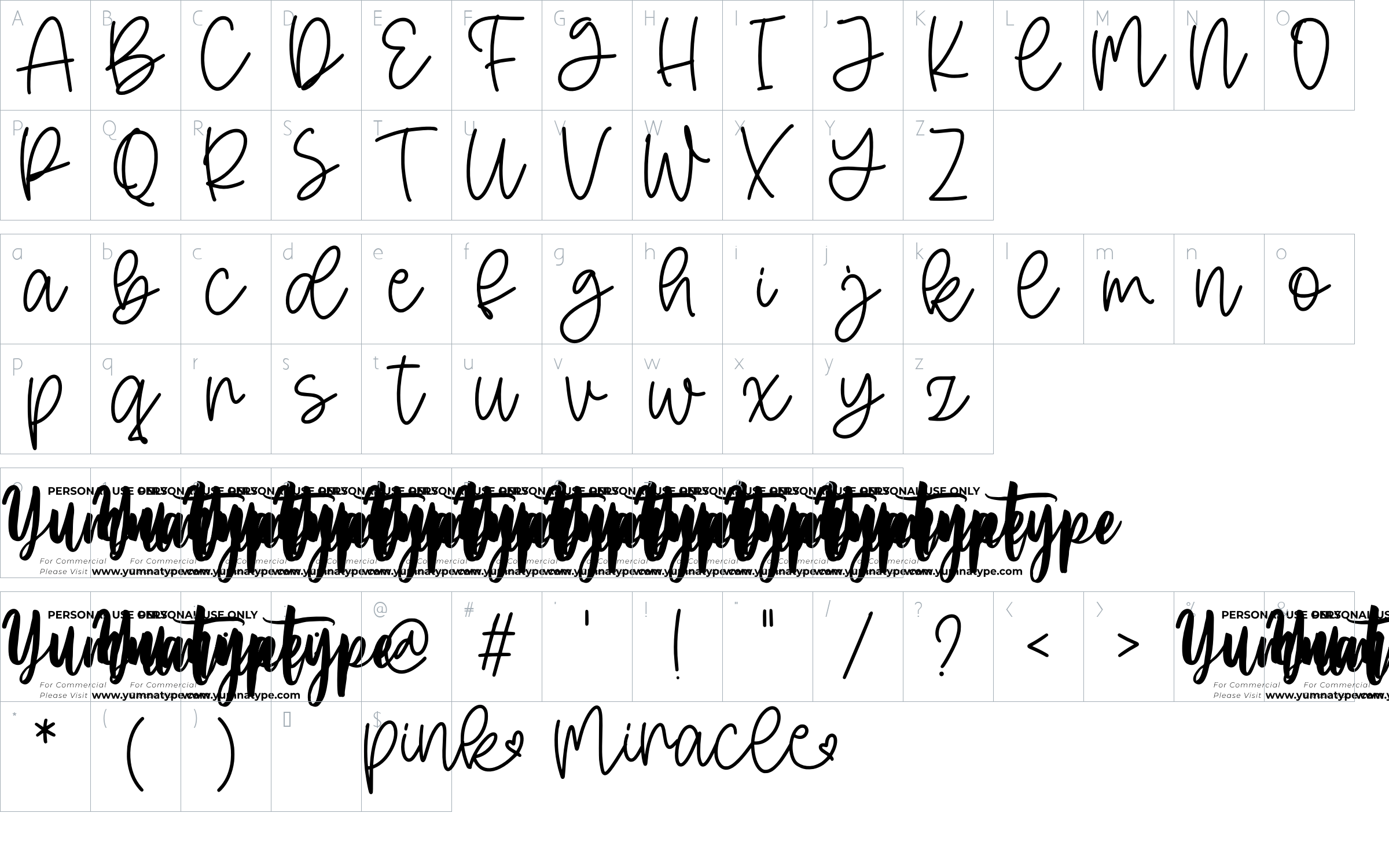 character map