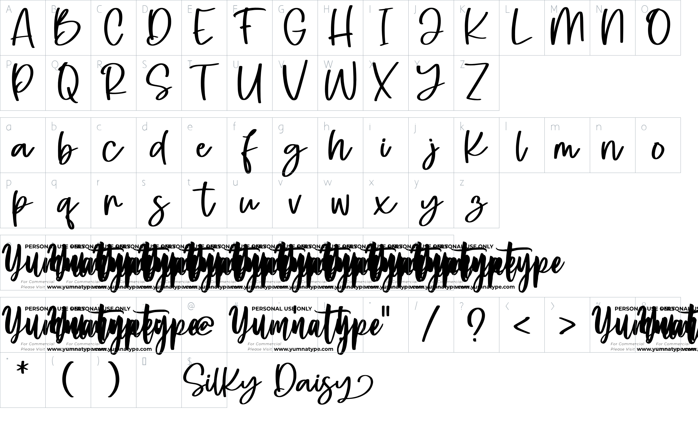 character map