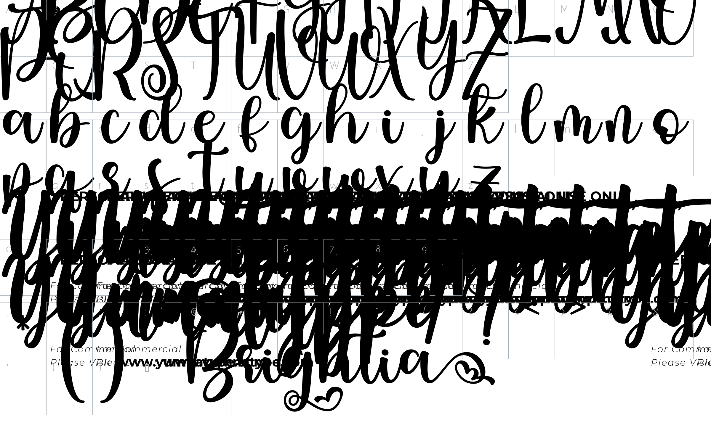 character map