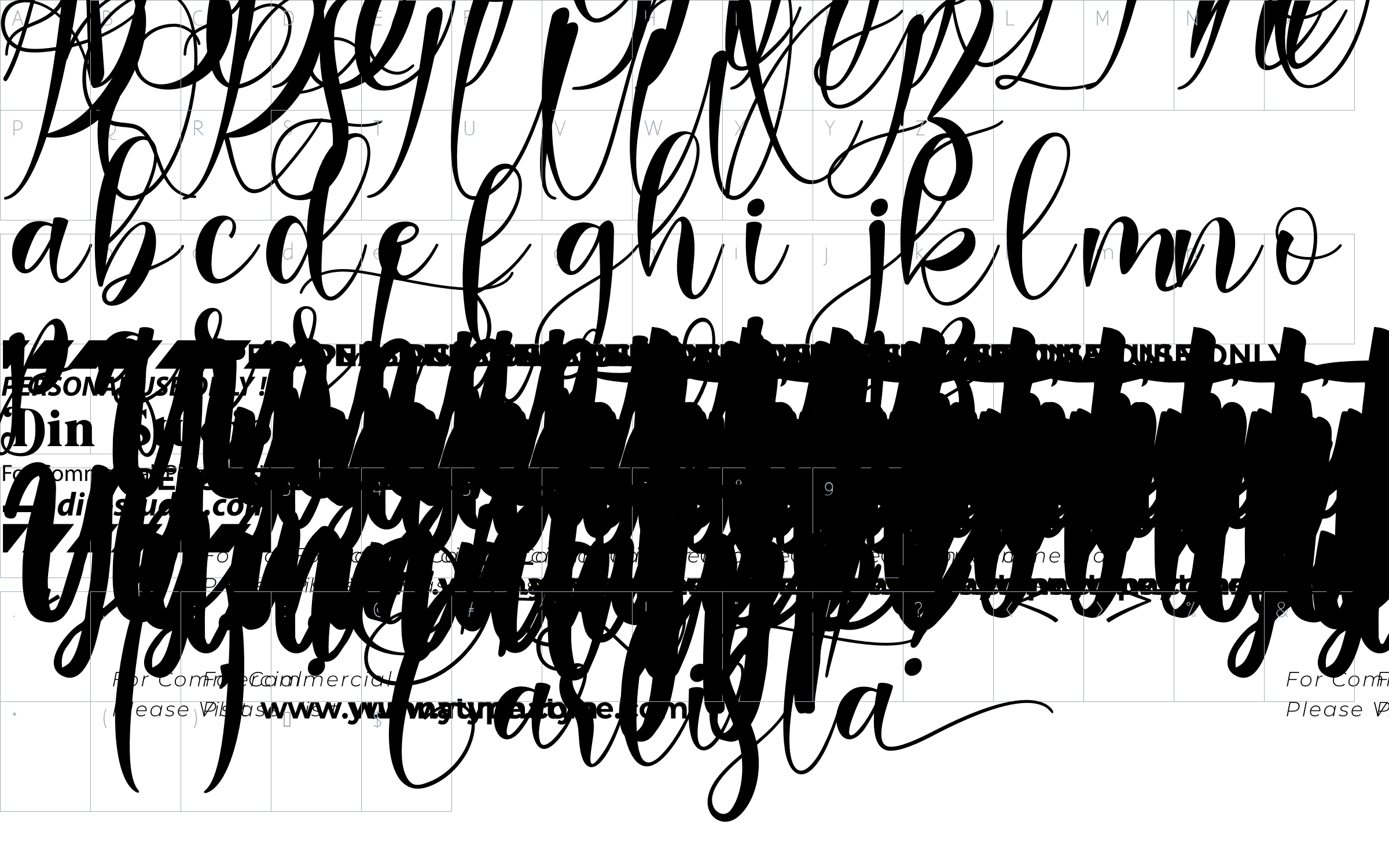 character map