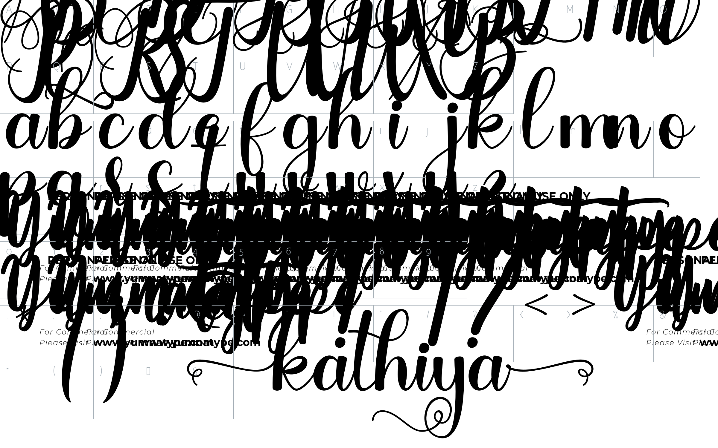 character map