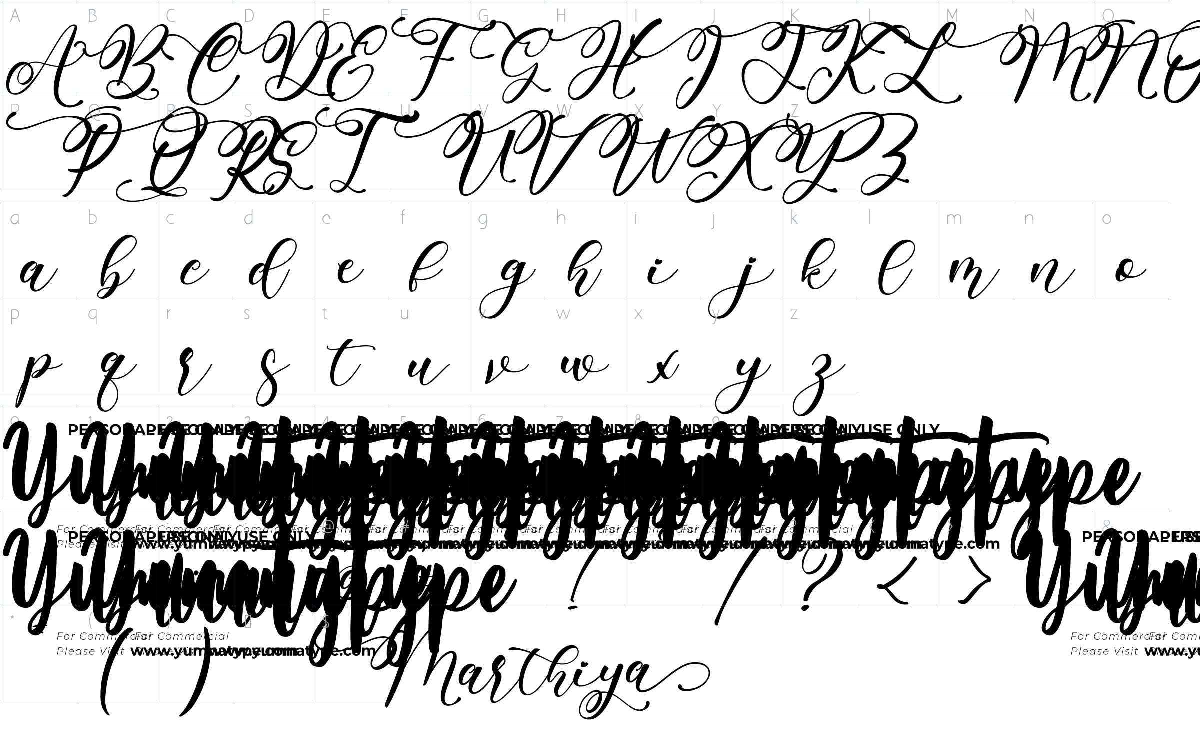 character map