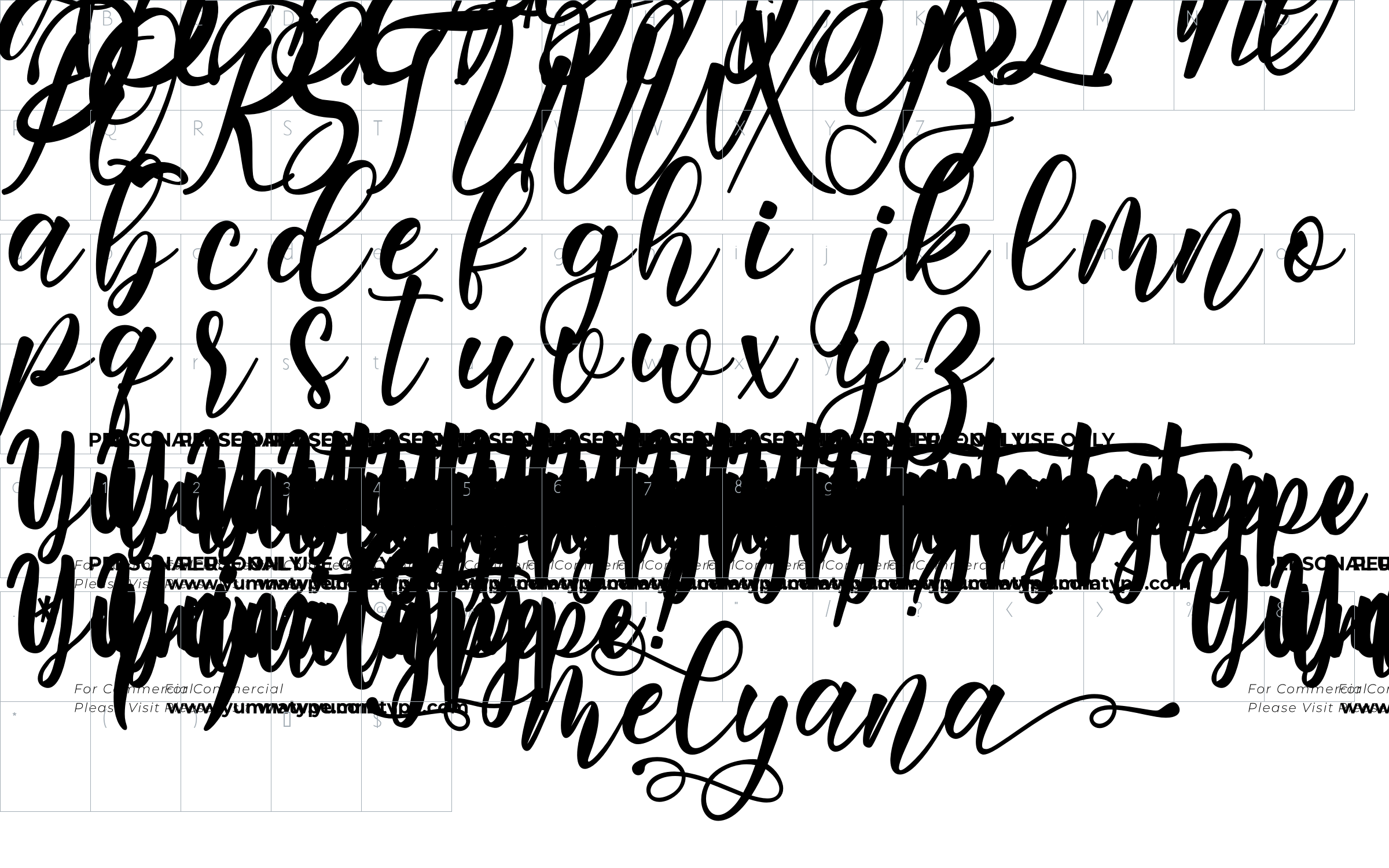 character map