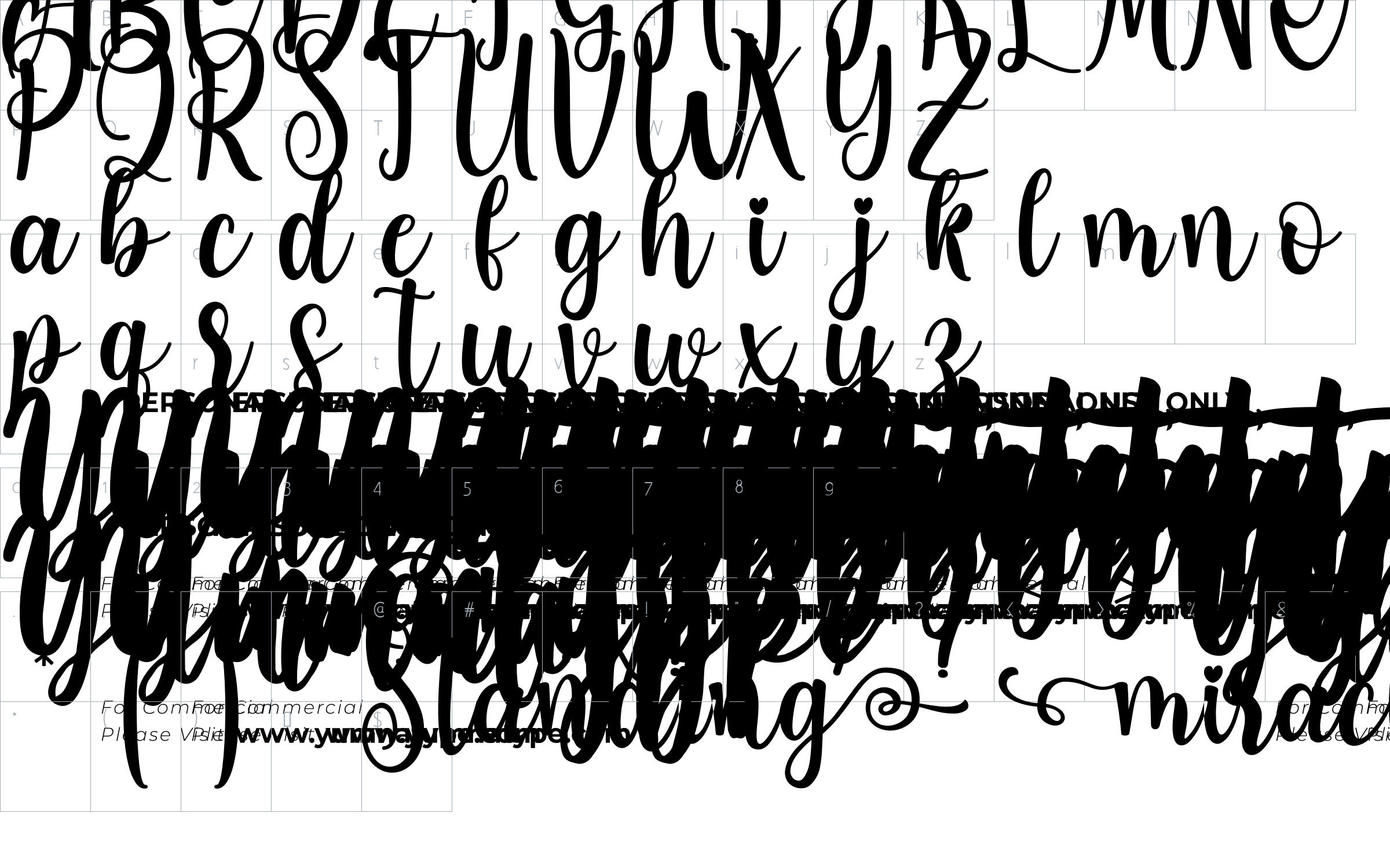 character map