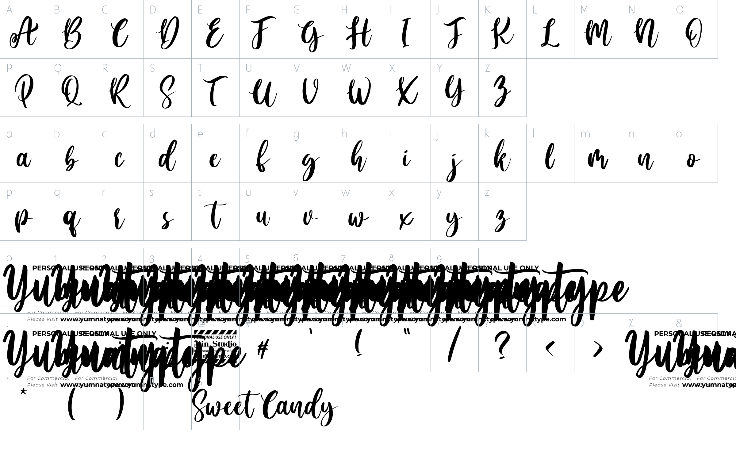 character map