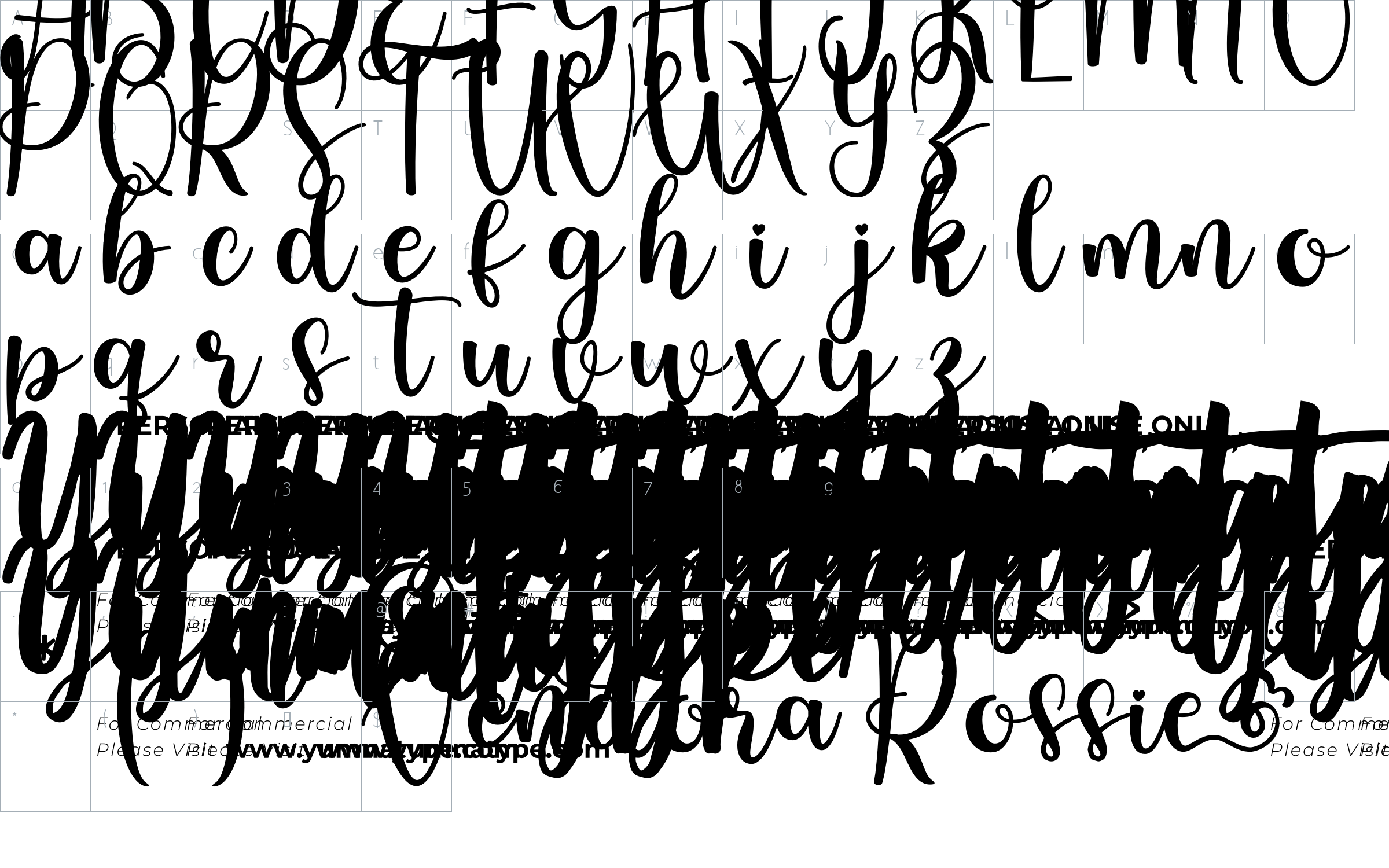 character map