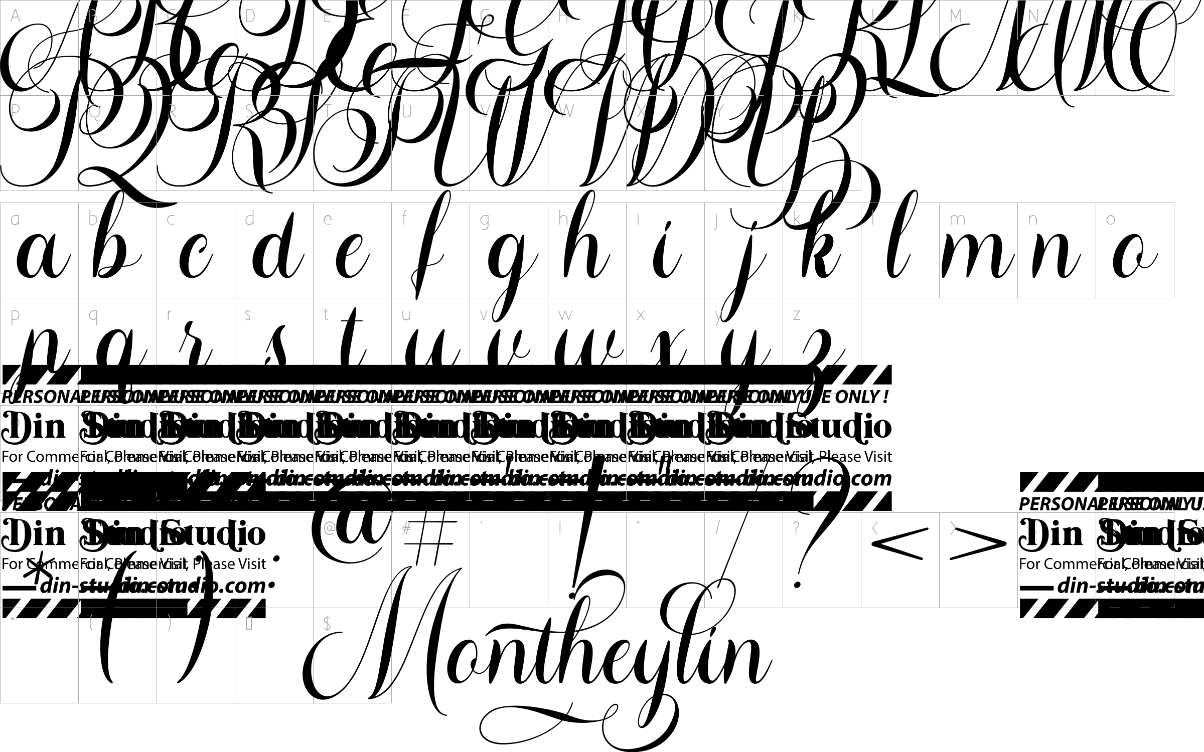 character map