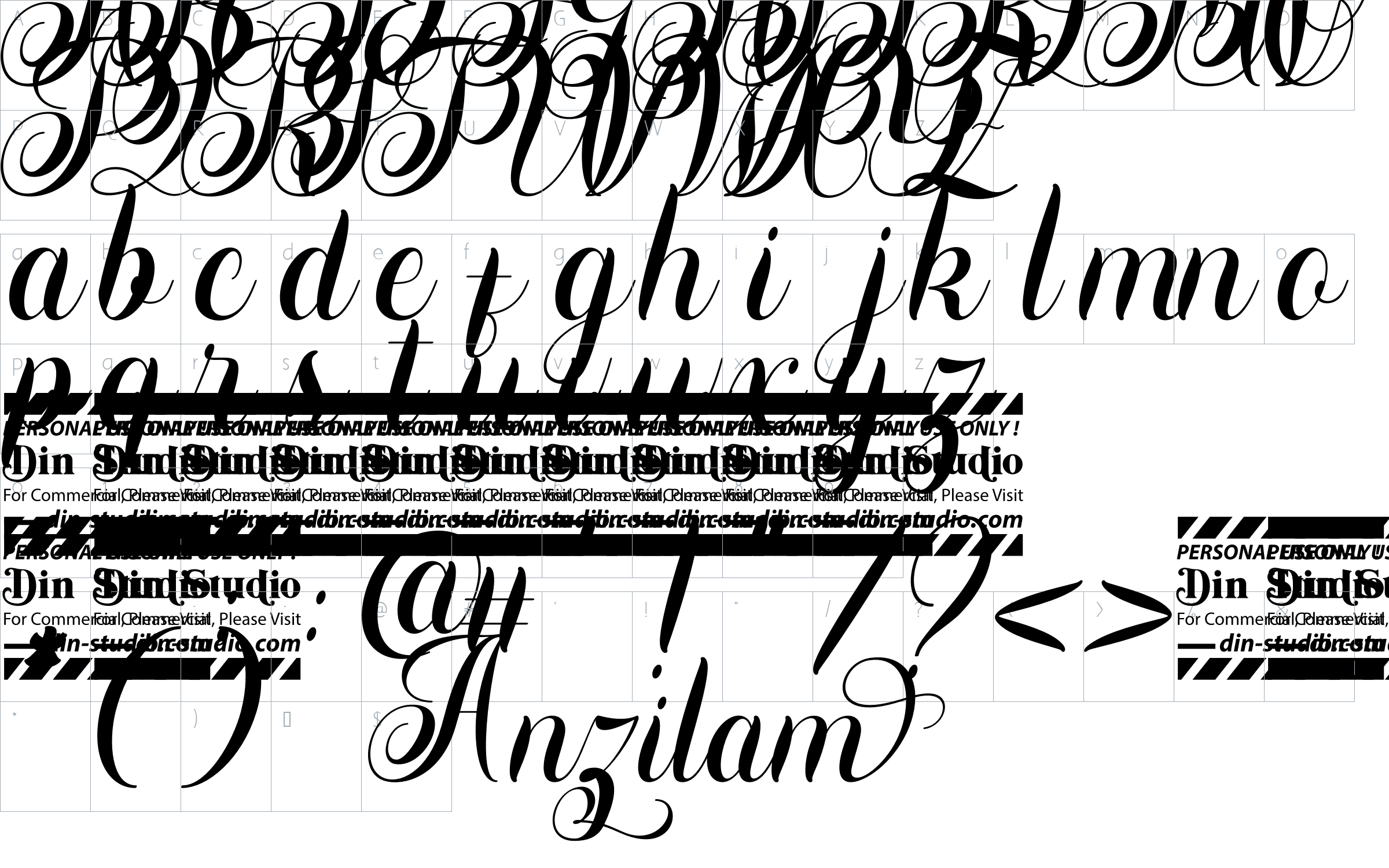 character map