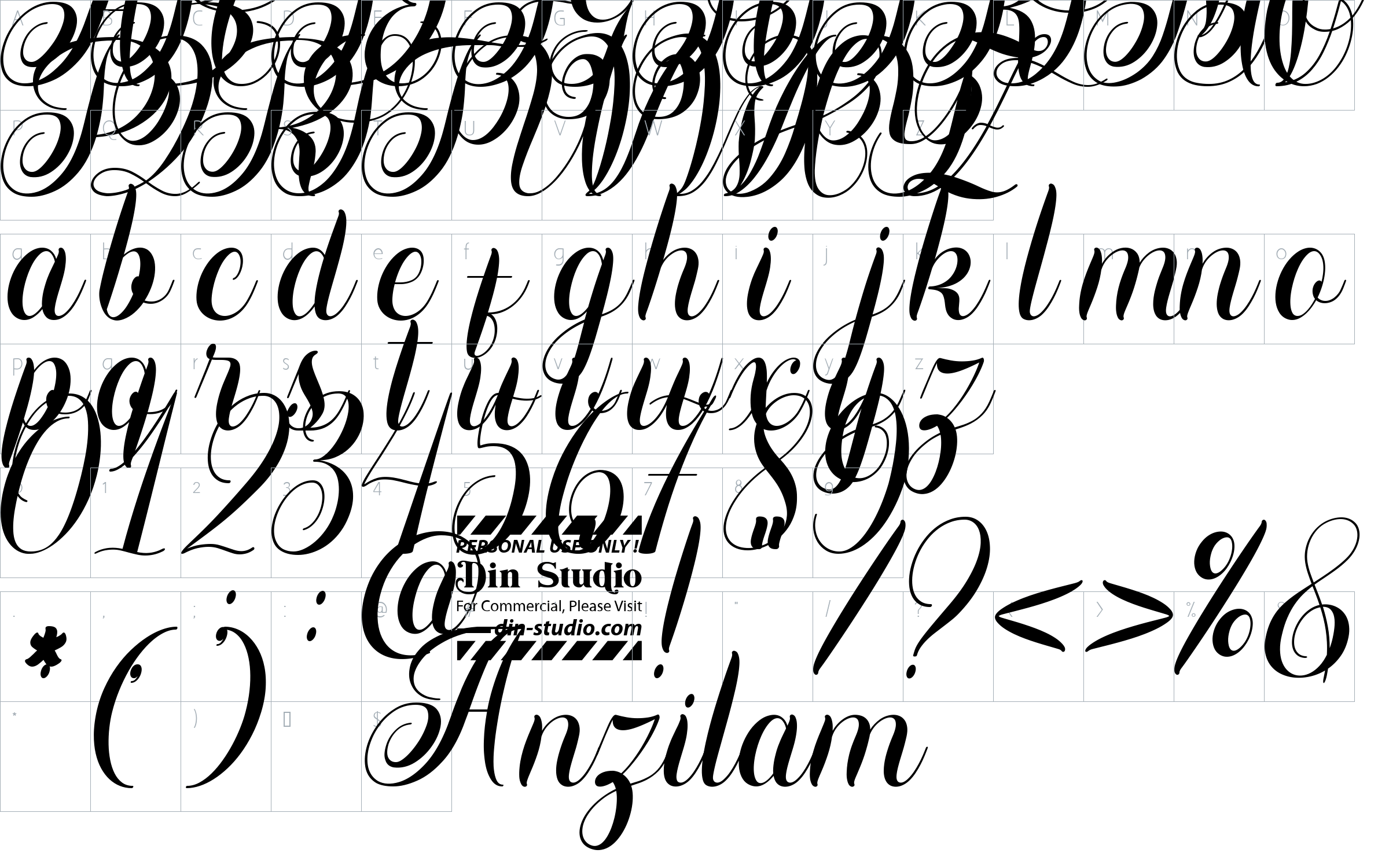 character map