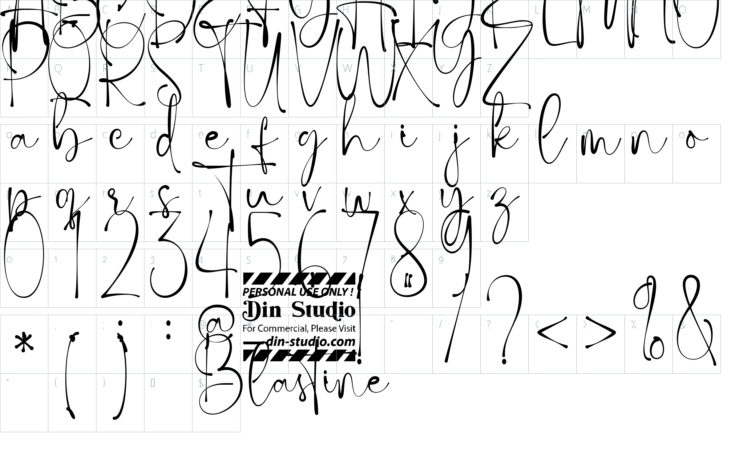 character map