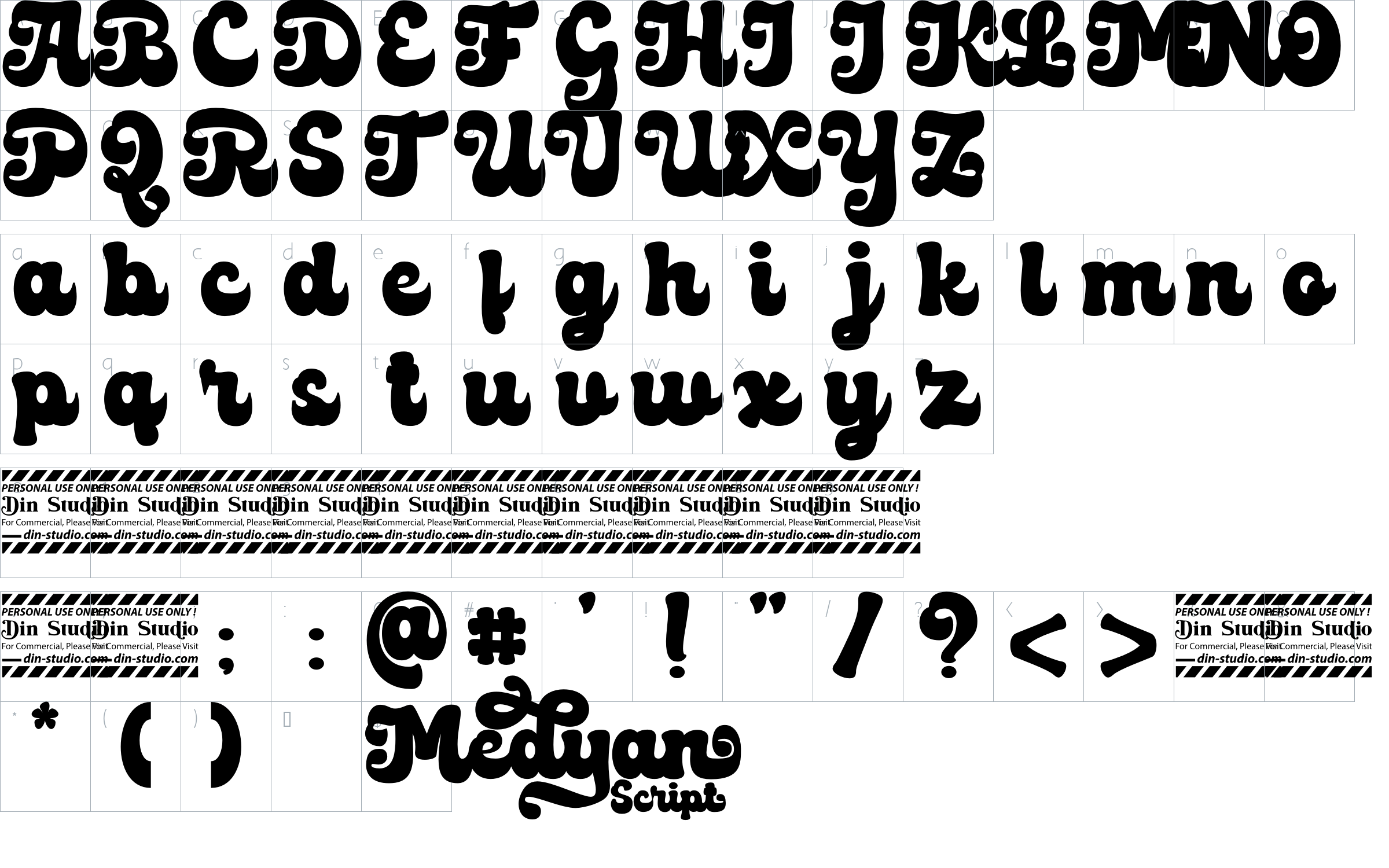 character map