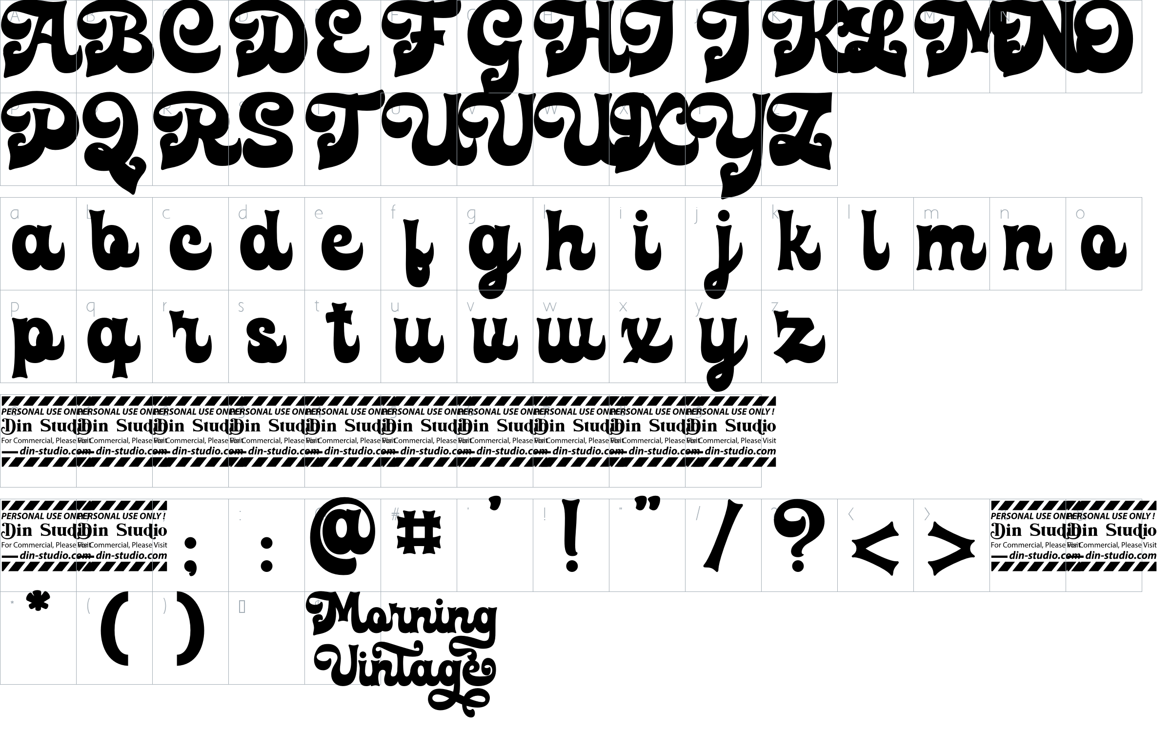 character map