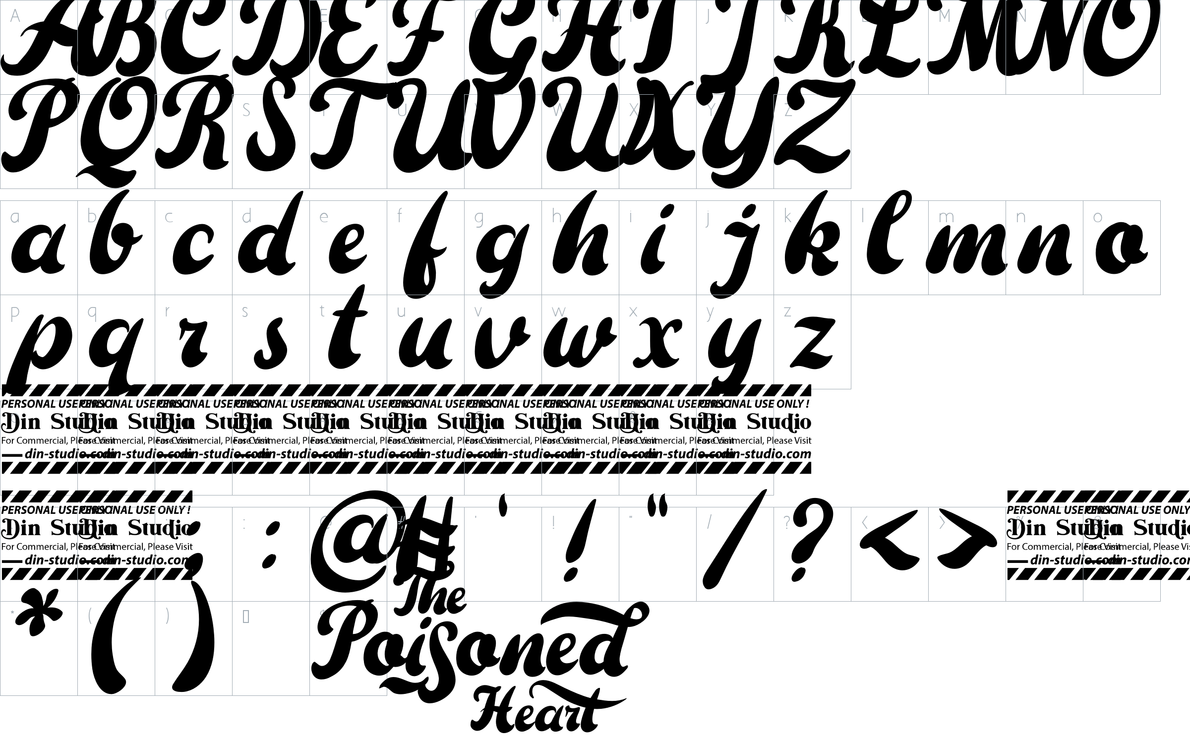 character map