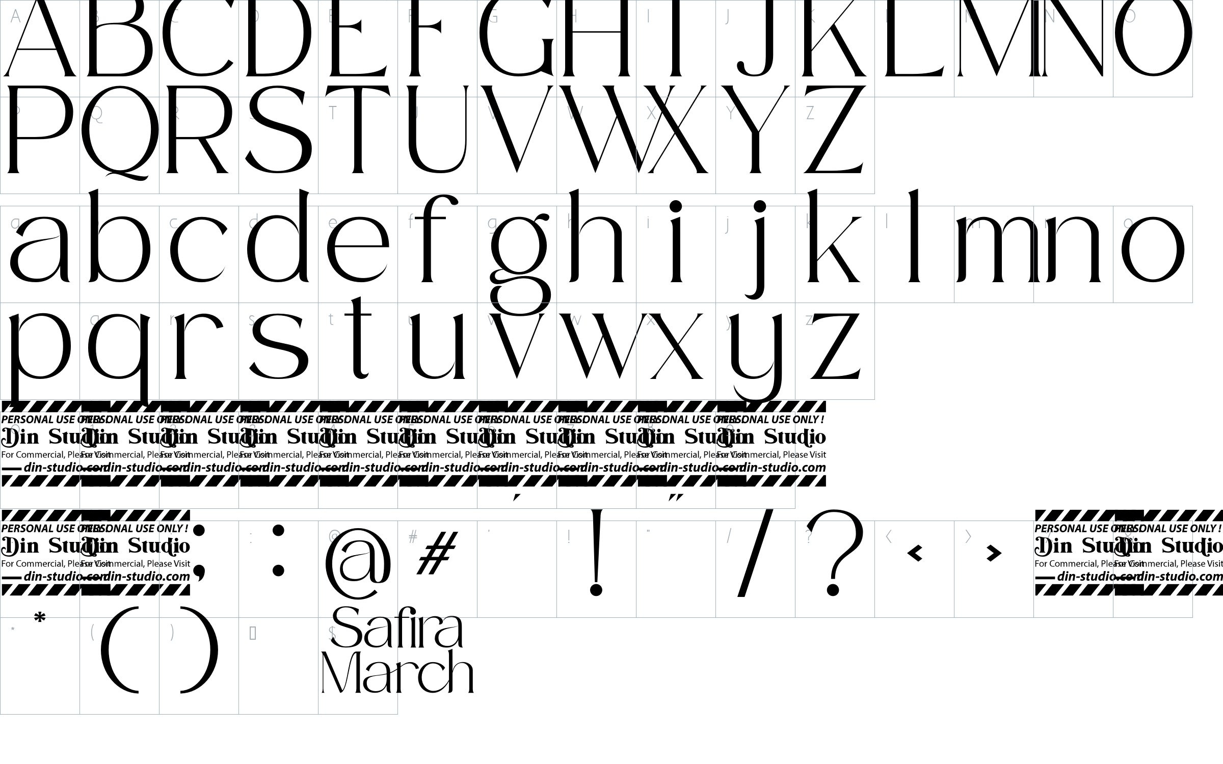 character map