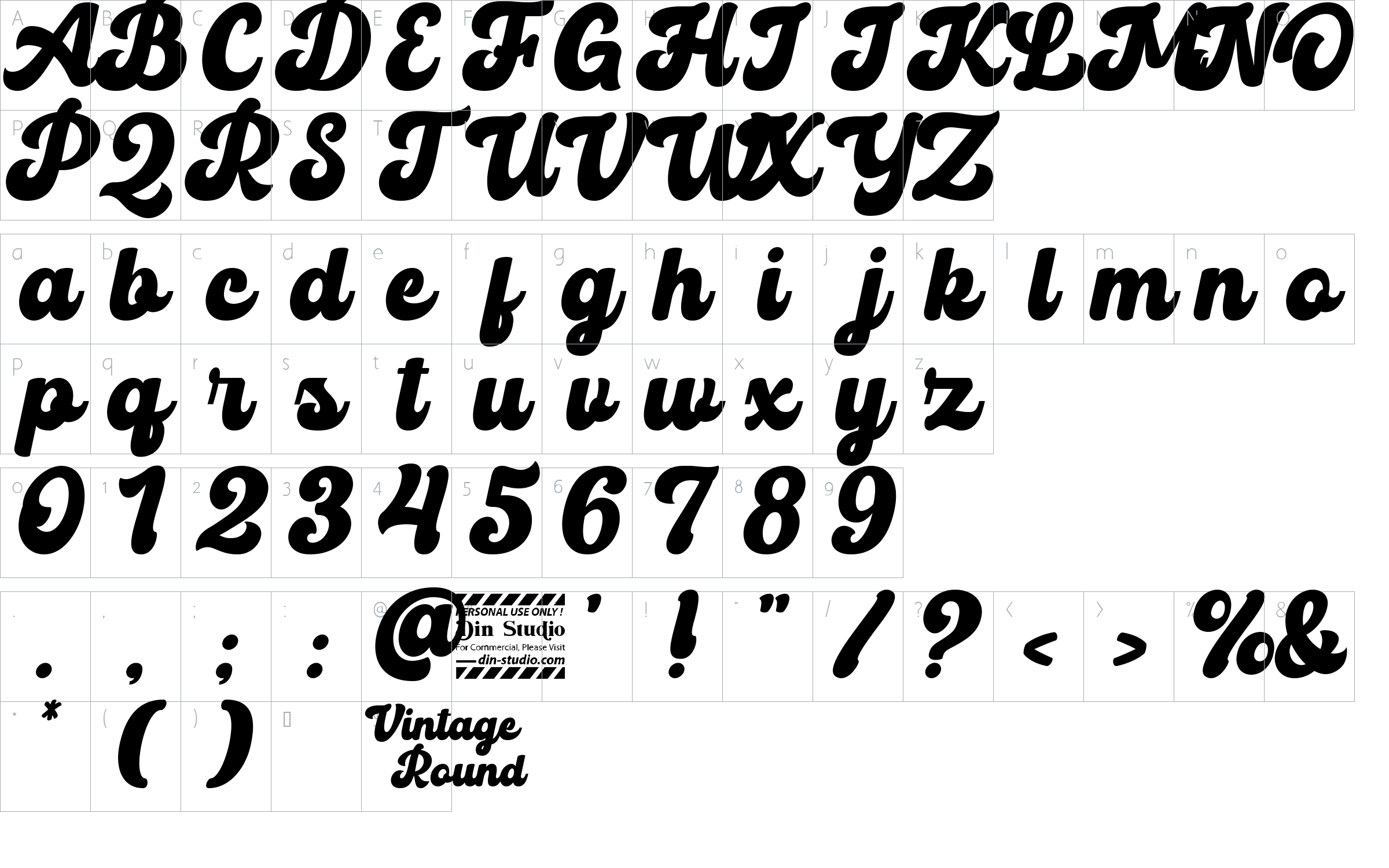 character map