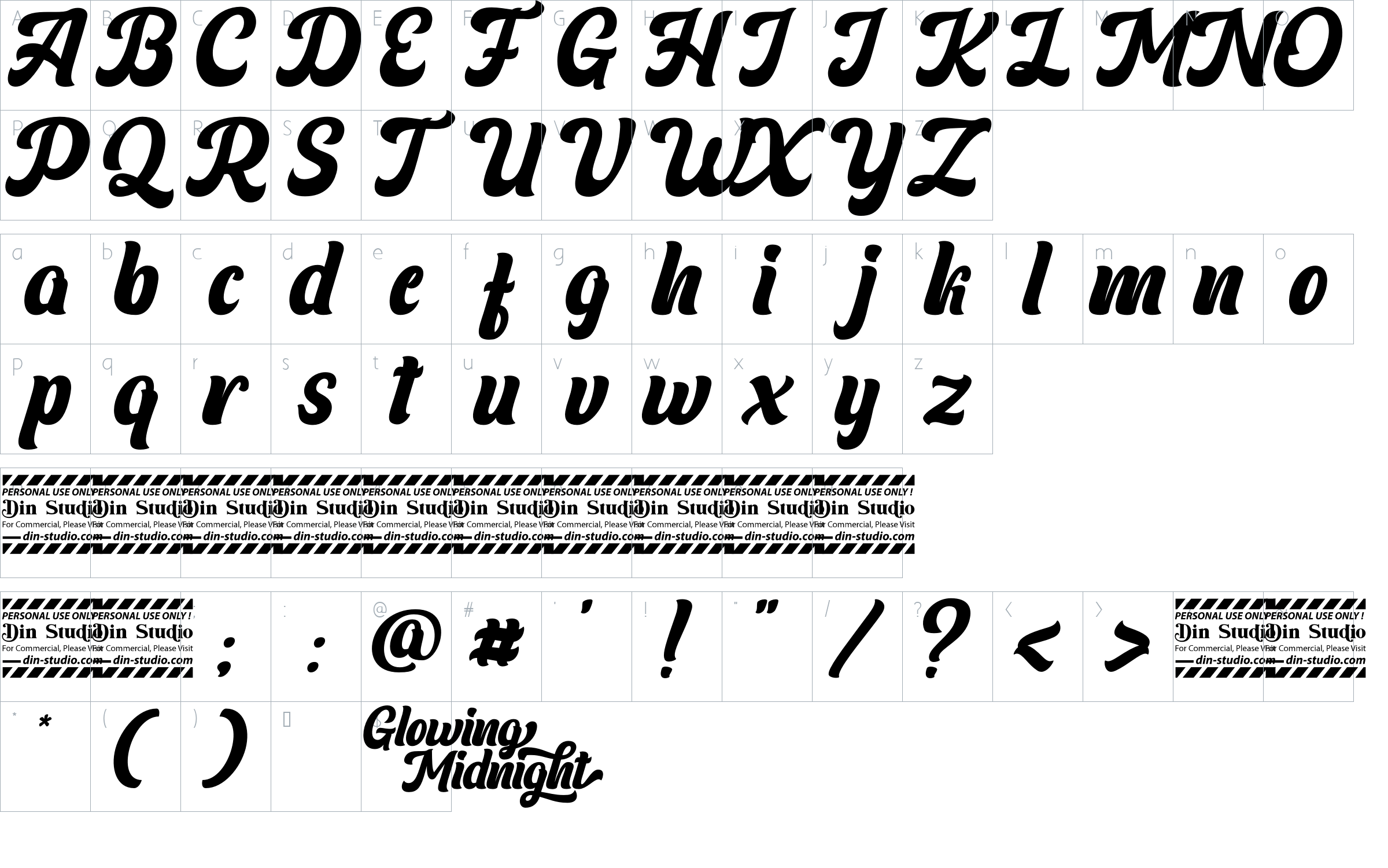 character map