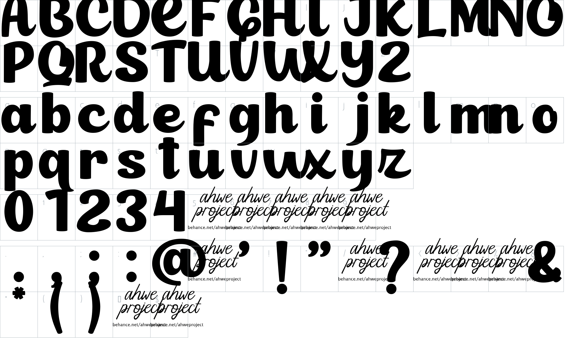 character map