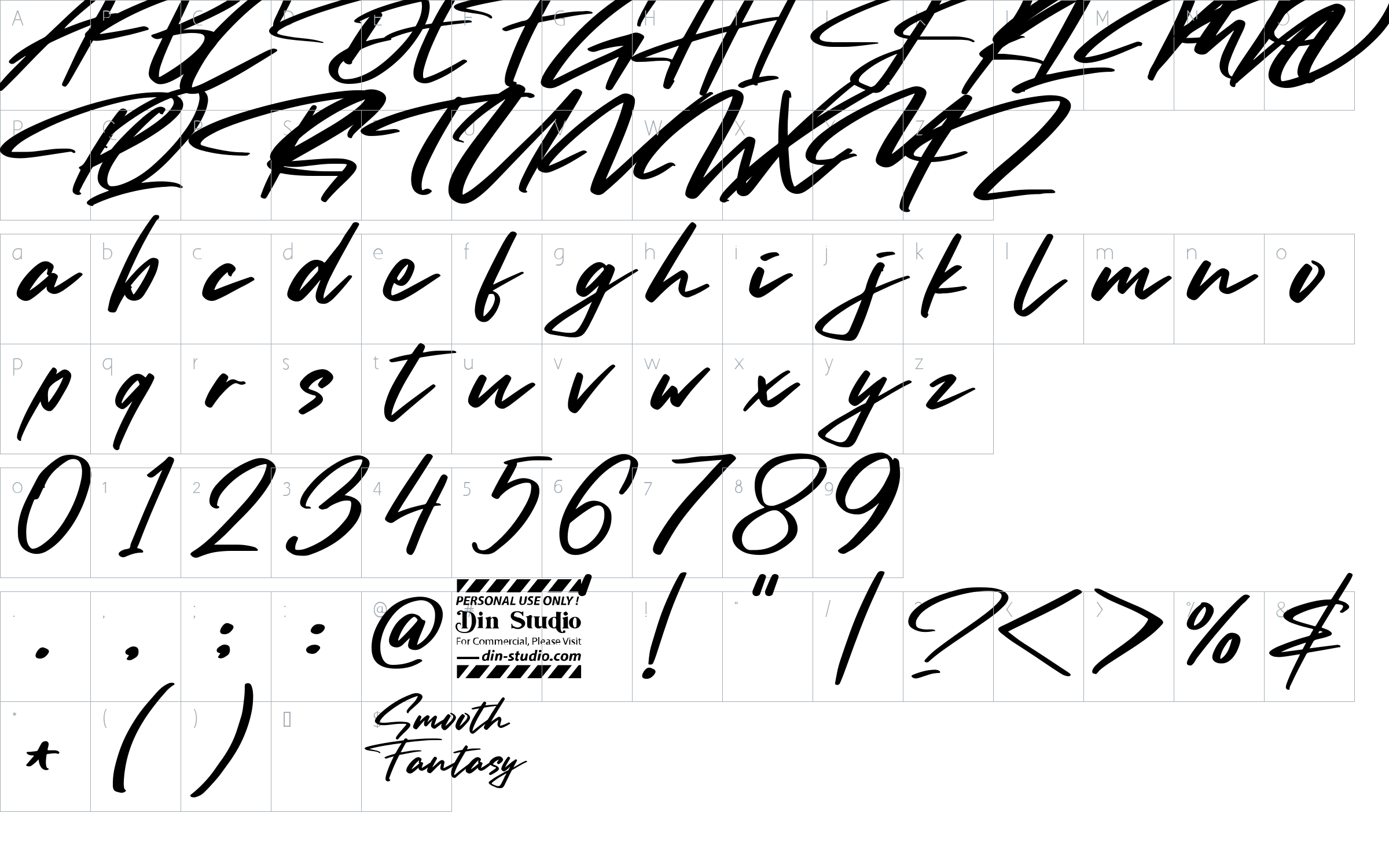 character map