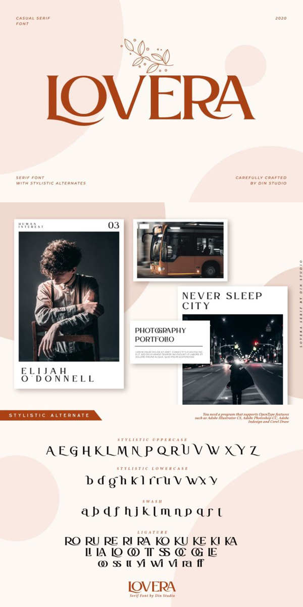 Lovera font - clickfreefonts