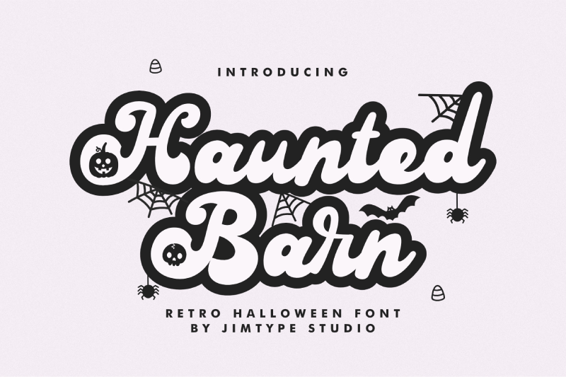 Haunted Barn Font font - clickfreefonts