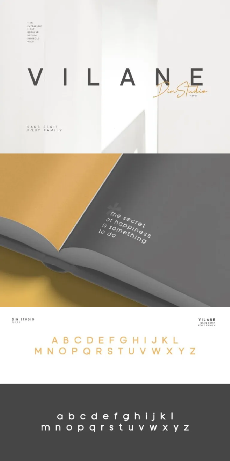 Vilane font - clickfreefonts